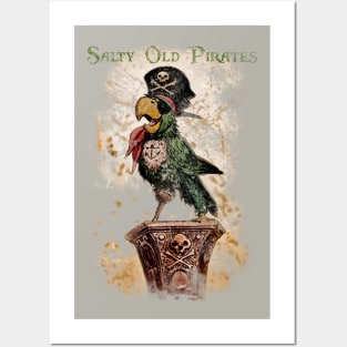 Salty Old Pirates! Posters and Art